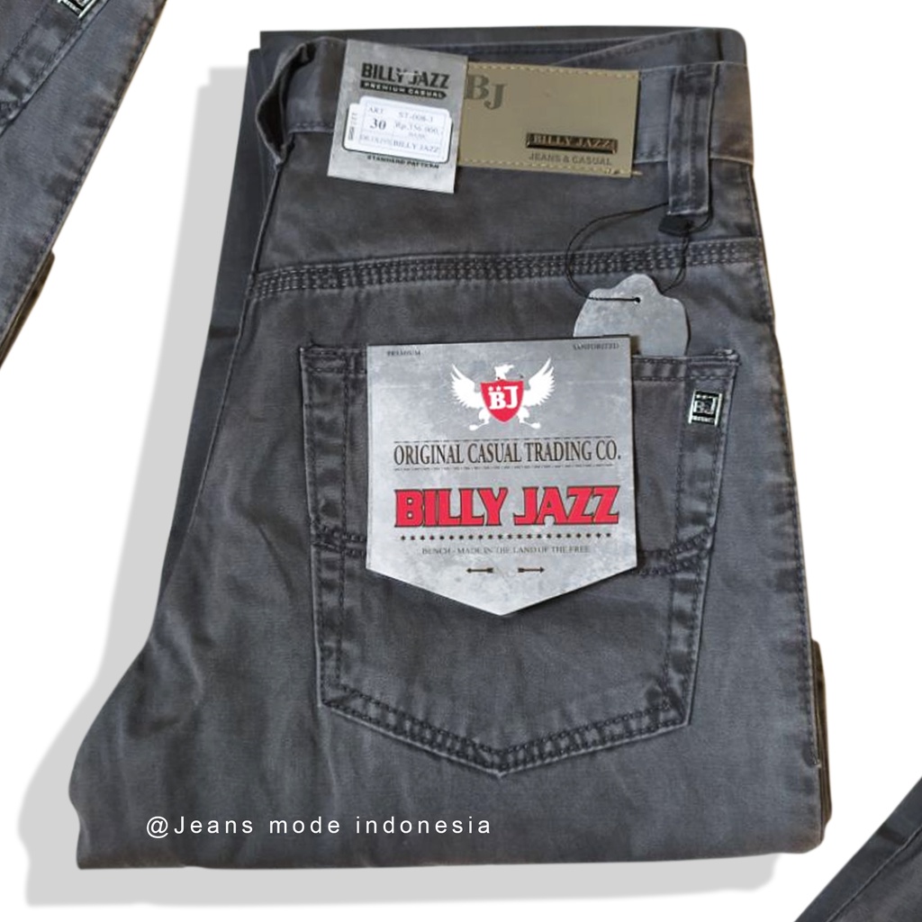 Promo Celana Kanvas Panjang Pria chinos Standar Original Billy Jazz Kualitas Celana CARDINAL Casual Panjang