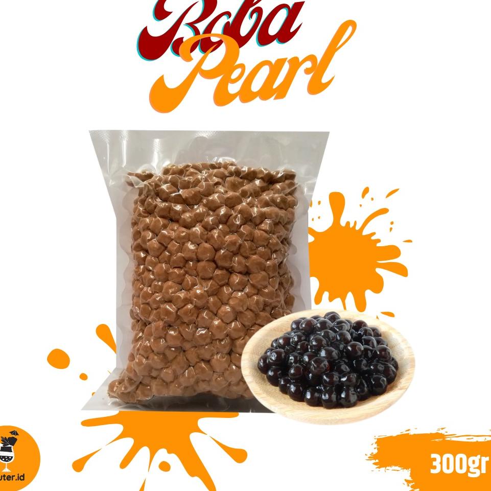 

[PRODUK AQCTZ] BOBA PEARL 300GR/ BUBBLE TAPIOKA PEARL / BOBA INSTAN / BOBA BROWN SUGAR / TAPIOCA PEARL / PEARL BOBA TNF