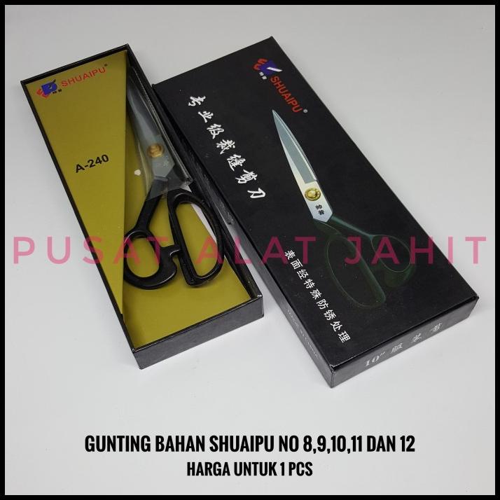 

Gunting Kain 8 - 12 Inch Shuaipu Tajam Alat Potong Bahan Tukang Jahit