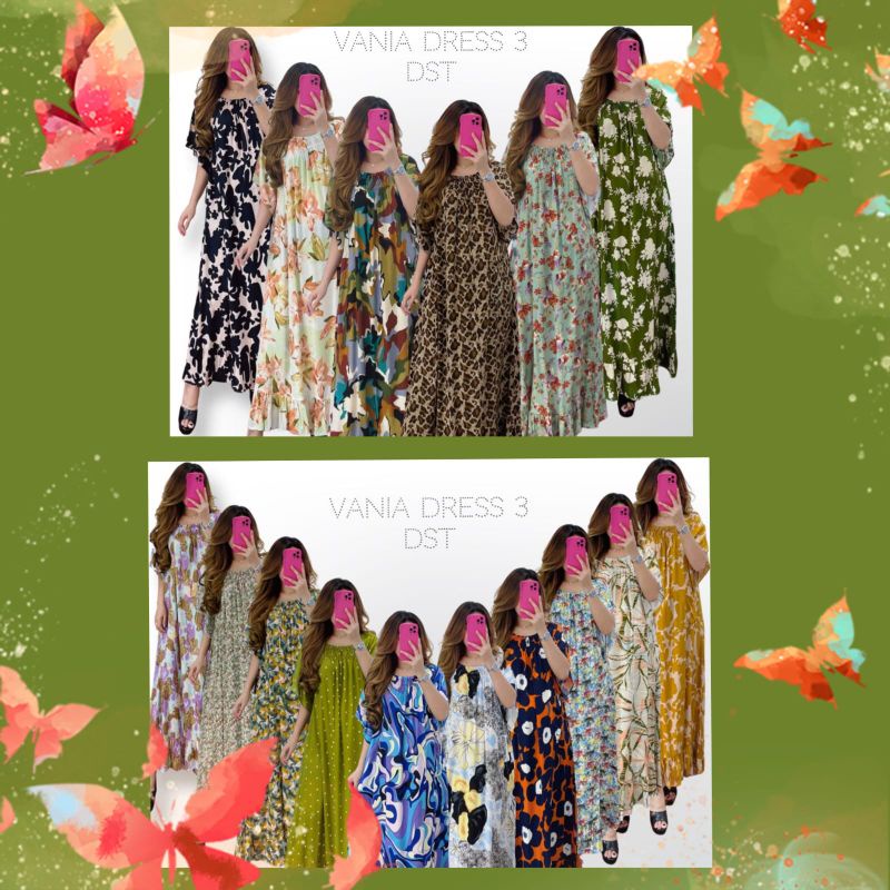 VANIA DRESS BATCH 3 BY DST COLECTION