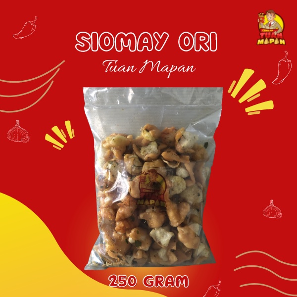 

Siomay Kering Daun Jeruk & Garlic Oil 250 Gram Original Asin Gurih