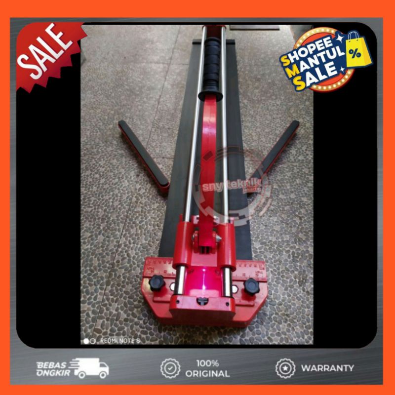 Original Alat Mesin Potong Keramik Granit Manual 80 cm