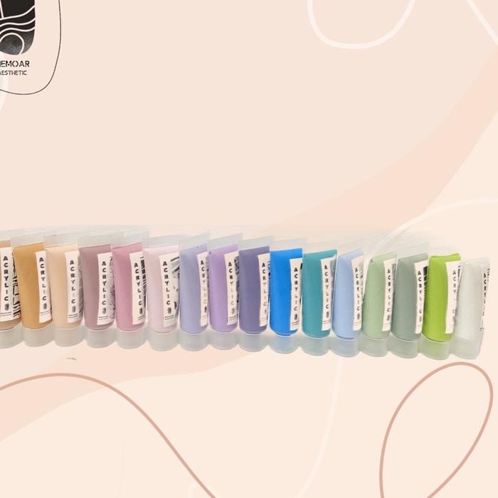 

↑ Cat Akrilik | Acrylic Paint | PASTEL | Cat Akrilik Pastel by Memoar.aesthetic ヹ