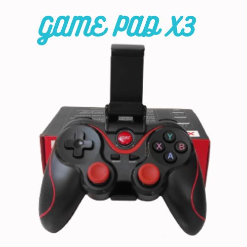 GAMEPAD X3 JOYSTICK Bluetooth WIRELESS SMARTPHONE ANDROID HOLDER HP PC