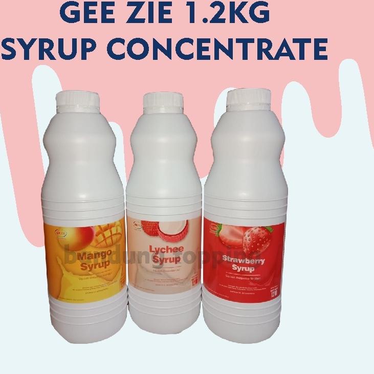 

GRATIS ONGKIR✅GEE ZIE 1.2KG SYRUP CONCENTRATE|RA2