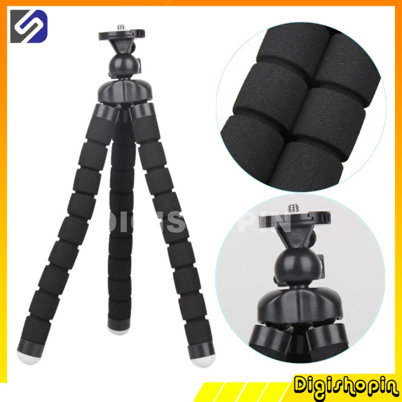 Flexible Tripod Hp Untuk Camera and Smartphone Universal Tripod Monopod Digital Camera DV Tripod