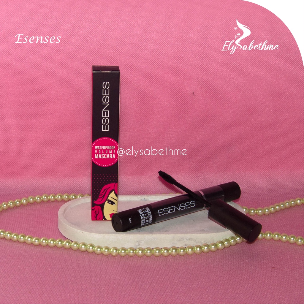 ✿ELYSABETHME✿  [ESENSES] Mascara waterproof maskara penebal bulu mata esenses evany
