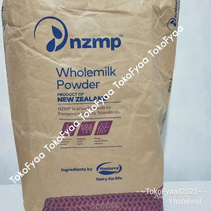 

Ready Stok NZMP [1 kg] Susu Bubuk Full cream NZMP wholemilk 1kg