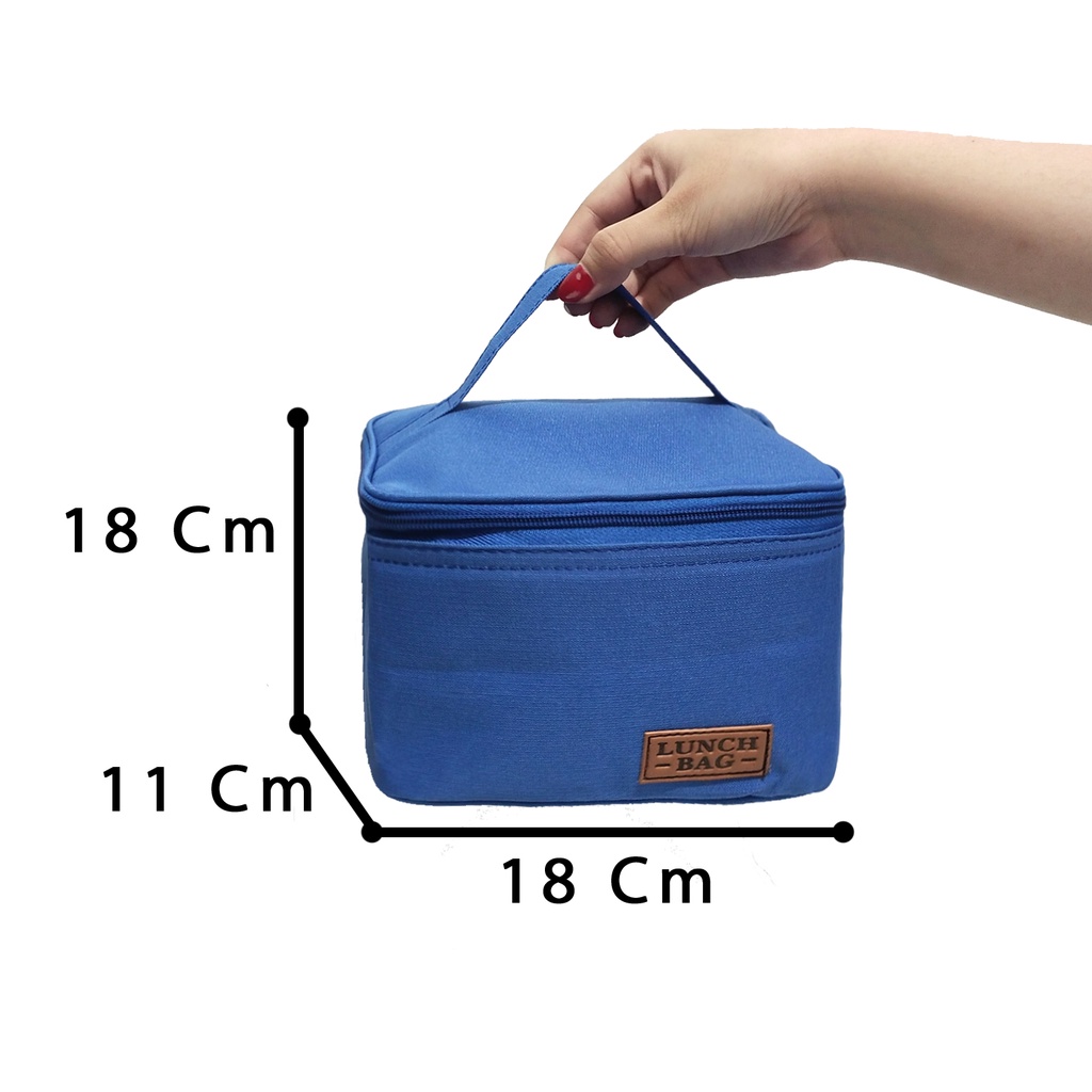 Tas pendingin botol susu bayi cooler bag botol asip aluminium foil tahan panas dingin coolerbag polos waterproof