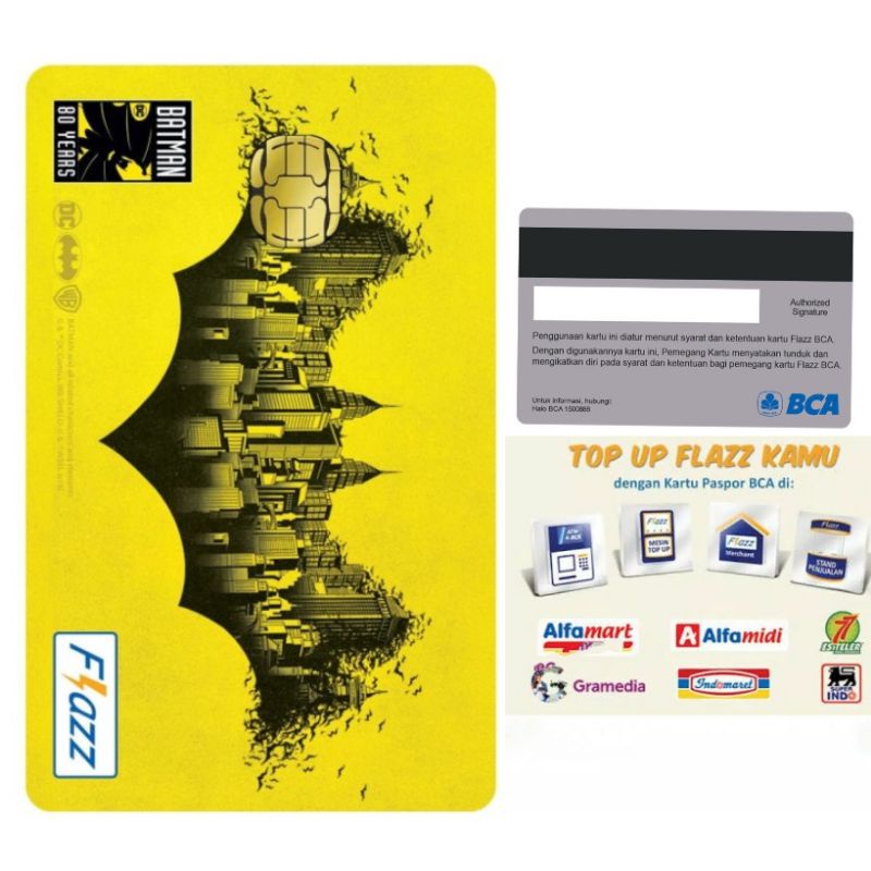 SPESIAL EDITION BCA FLAZZ - ORI /Like eTOLL eMONEY Tapcash or Brizzi