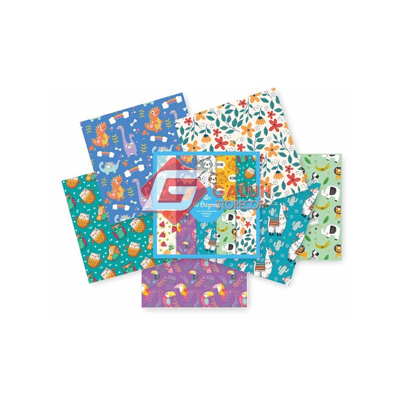 

Ina Kertas Origami / Kertas Lipat 16x16 Isi 50 Lembar