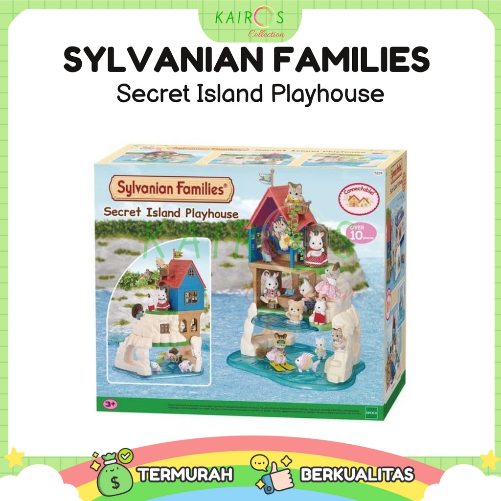 Sylvanian Families Secret Island Playhouse