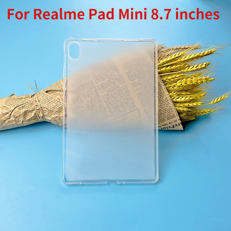 REALME PAD MINI 8.7 INCH COVER CASE SOFTCASE SILICON BENING CASING CLEAR