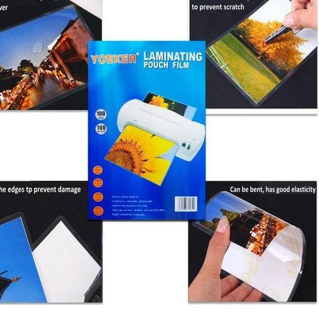 

Kekinian PLASTIK LAMINATING F4 FOLIO JOYKO 100 MICRON . .. . ..