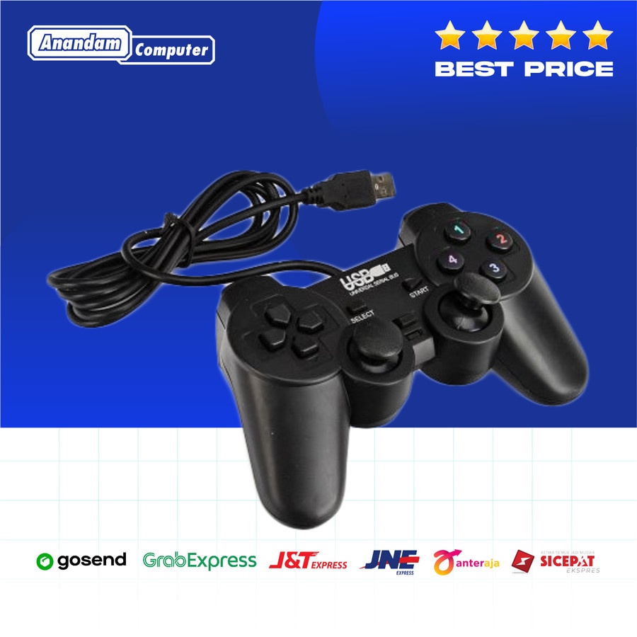 USB Gamepad Controller Joystick Stick Stik PC