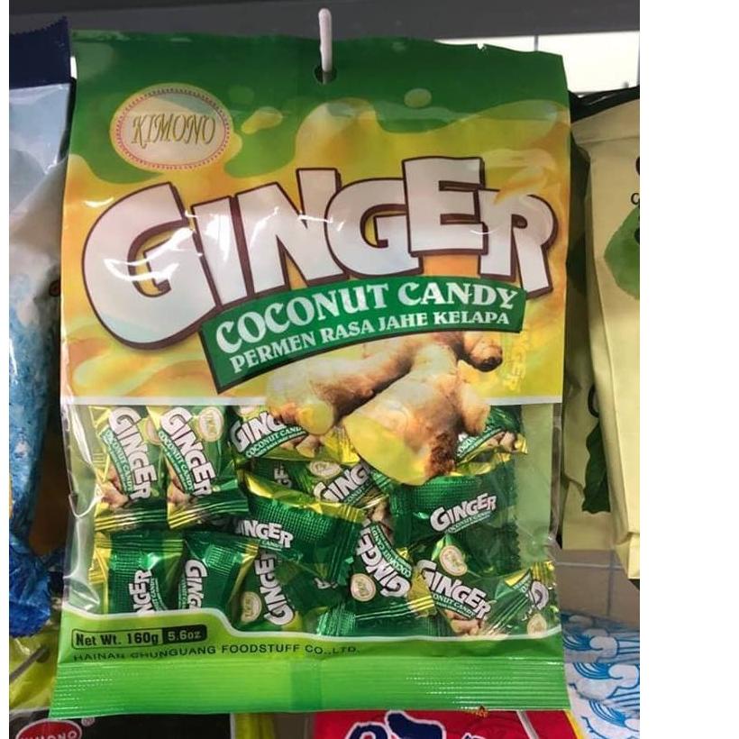 

4.4 MALL Permen Kimono Ginger coconut / Permen Jahe kelapa 160g