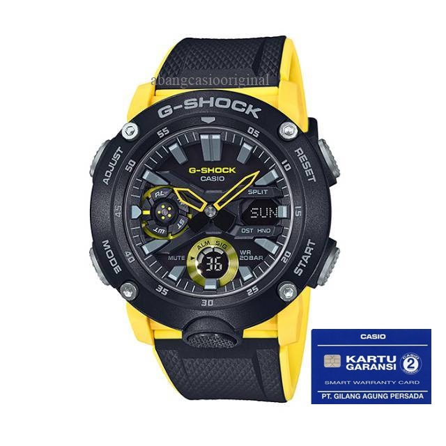 CASIO G-SHOCK GA-2000 G-SHOCK GA 2000 GA-2000-2 GA-2000-3 GA-2000-5 ORIGINAL GARANSI RESMI