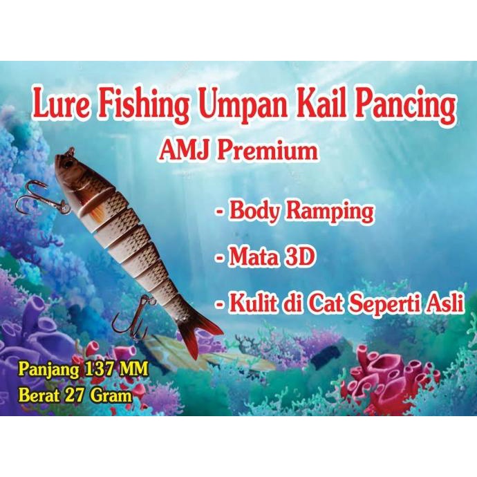 3 Pcs Umpan Pancing Soft Lure Casting Fishing Mancing Laut Muara Danau