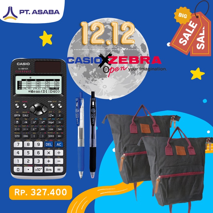 

TERBATAS Casio Calculator FX-991EX - Pink