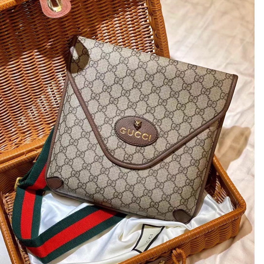 Tas selempang GUCCI Neo Vintage GG 100% asli.