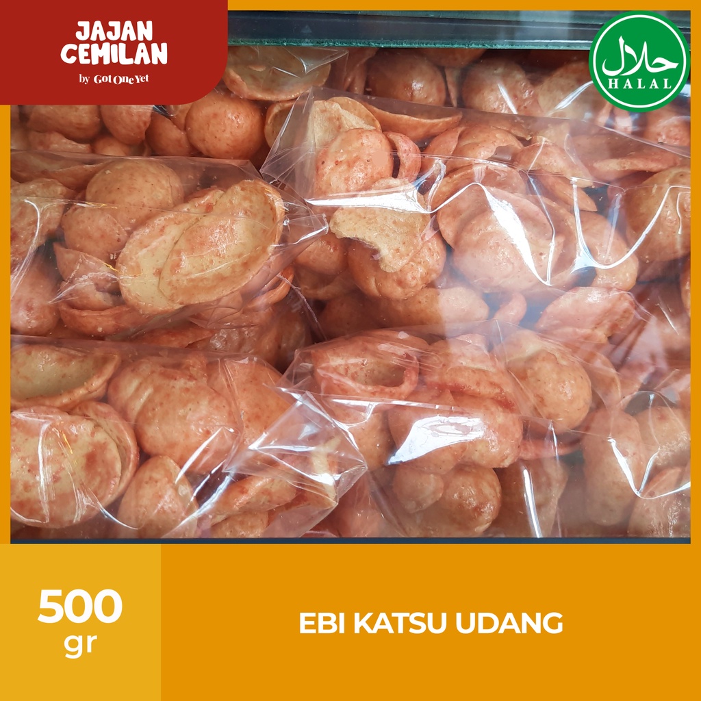 

[500 G] EBI KATSU UDANG / KERIPIK UDANG / SNACK CEMILAN