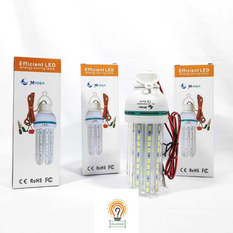 LAMPU LED DC 12 VOLT CAHAYA PUTIH LAMPU DC 4U
