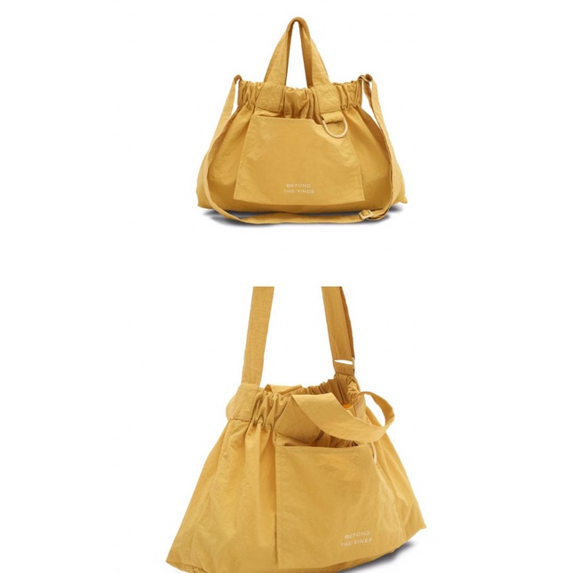 BEYOND THE VINES BTV DUMPLING BAG XS Mustard