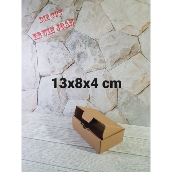 

Kardus Box uk 13x8x4 cm Kotak Karton DIECUT