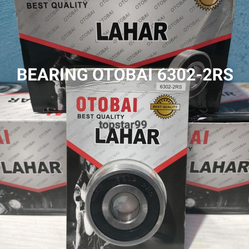 Kelahar Bearing Bering Laher lahar Otobai 6204 2RS 6301 2RS 6004 2RS 6300 2RS 6202 2RS 6200 2RS 6203 2RS 6201 2RS 6302 2RS Harga Satuan / 1Pcs