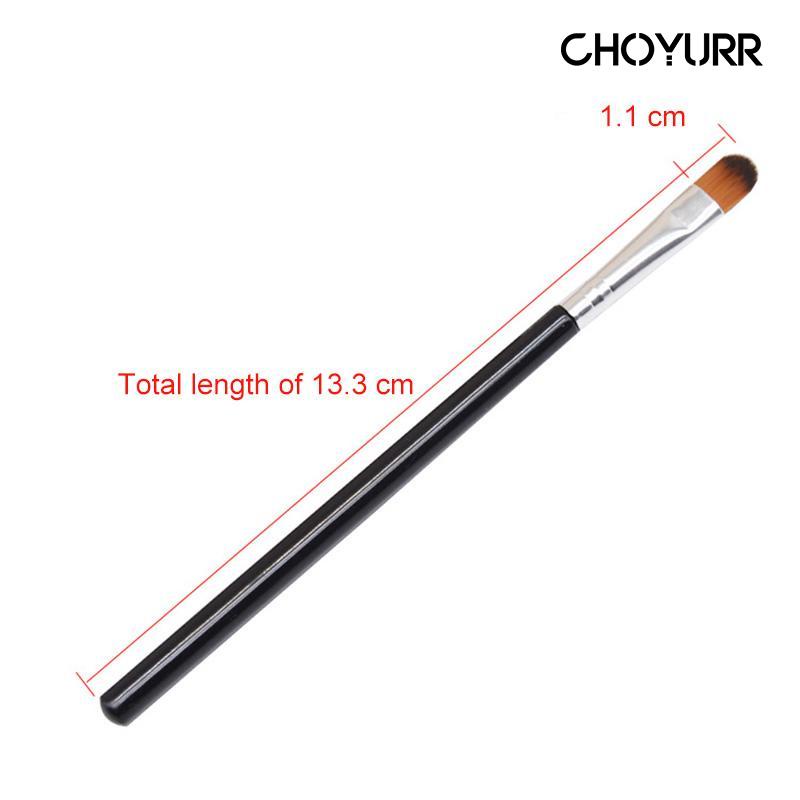 【COD】Eyeshadow Brushes Portable  Universal Eyeliner Berbaring Ulat Sutra Berbaring Kuas Rias Gagang Panjang Pegangan Baik Kuas Rias Pemula Lembut-CH