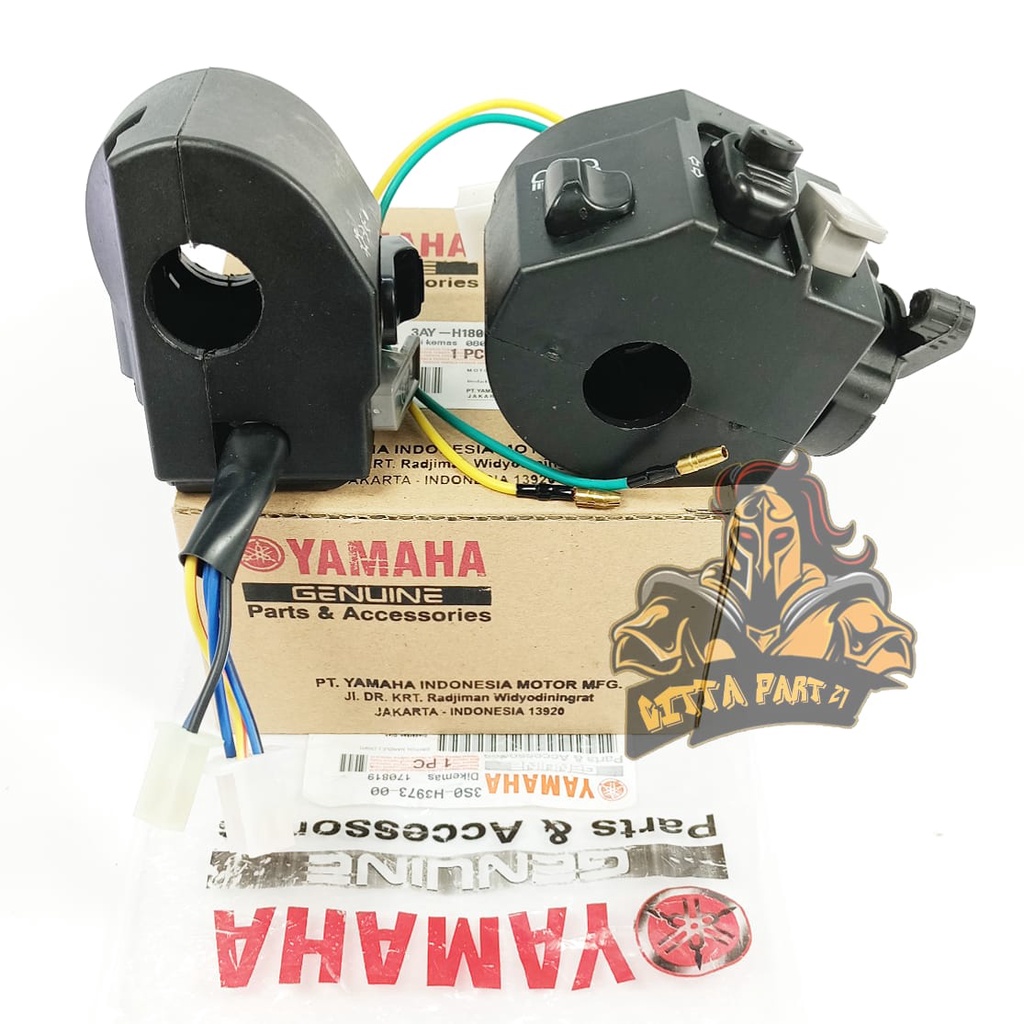 SAKLAR SAKELAR KANAN SET KIRI KANAN YAMAHA 3SO VEGA R NEW KUALITAS ASLI ORIGINAL YAMAHA YGP PRESISI DIJAMIN PAS BERFUNGSI DENGAN BAIK AWET DAN DIJAMIN MANTAP VEGA R NEW