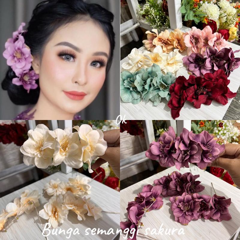 SEMANGGI BUNGA SAKURA BALI, Bunga Semanggi Sakura,  Bunga Sanggul,  Bunga Semanggi Bali,  Bunga Pals