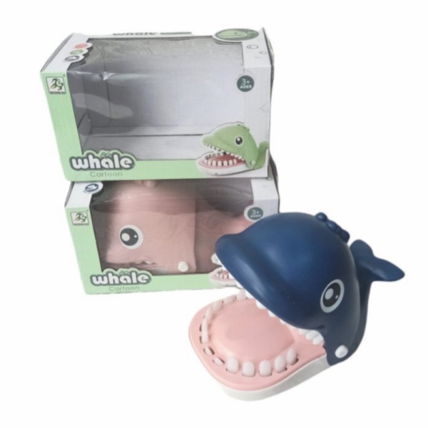 

TOYS CUTE IKAN Dijual JARI MAINAN PAUS GIGIT Limited WHALE EDUCATION PRANK