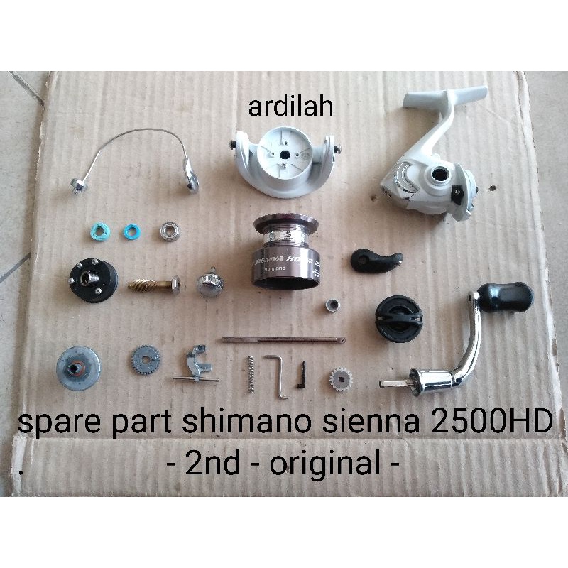 spare part shimano sienna 2500HD - 2nd - original