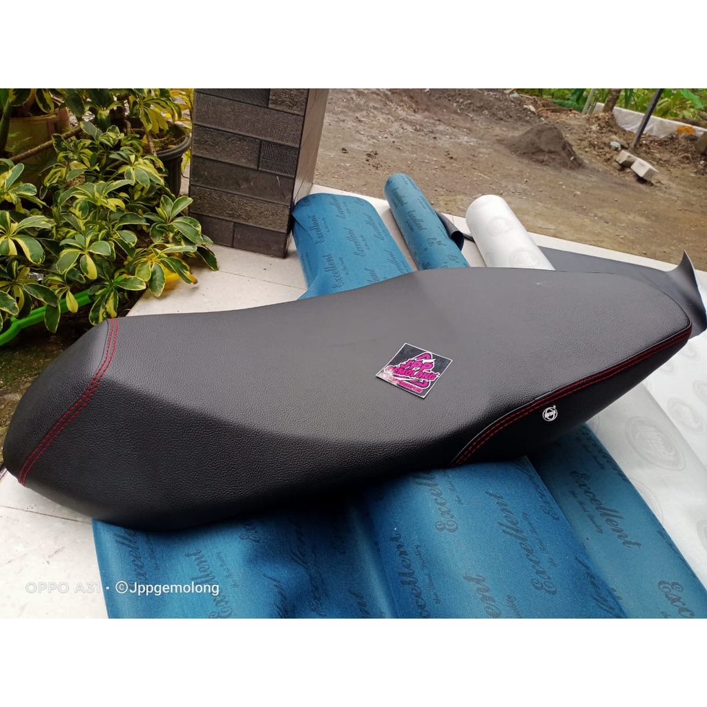 Jok slim Nmax Lama full MBtech - Jok Yamaha Nmax Old MBtech anti jinjit - Jok motor Nmax Lama Old fu