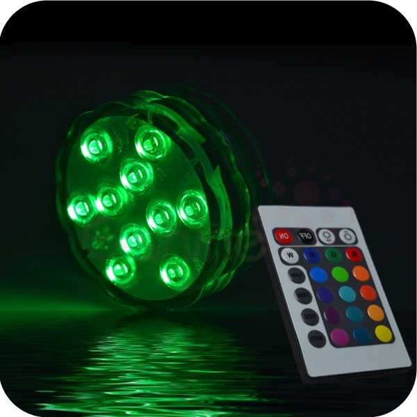 Lampu Hias LED RPG Remote Warna Warni Tahan Air Waterproof Underwater