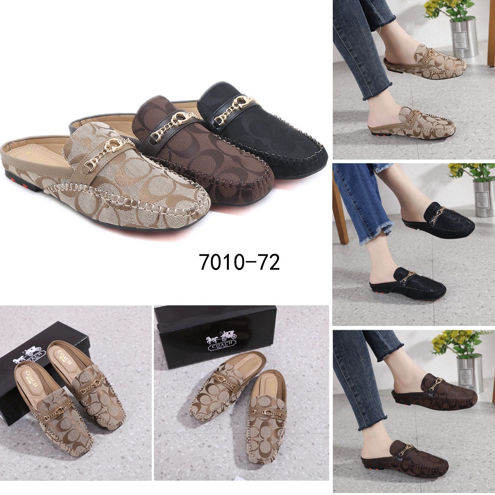 COA Canvas Flat Mules #7010-72