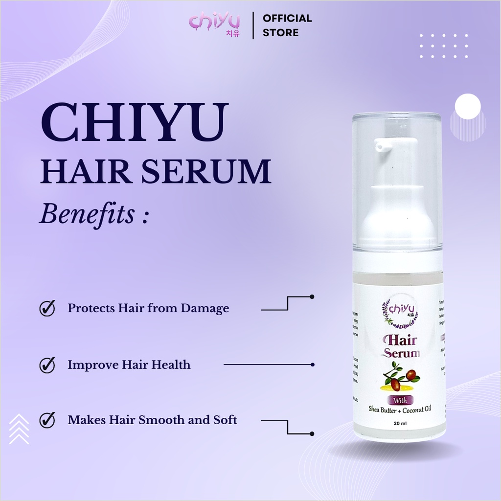 Chiyu Hair Serum Perawatan Rambut Rontok Bercabang Keratin Hair Treatment