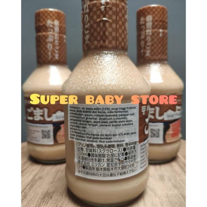 

MIZKAN GOMA SAUS SHABU / SESAME DIPPING SAUCE / SAUS BUMBU WIJEN 250ML
