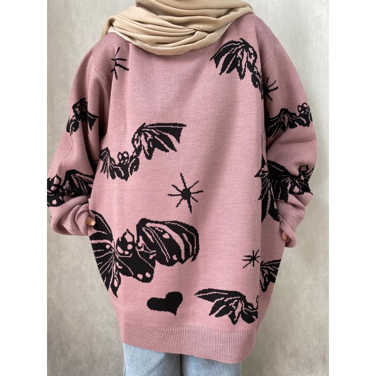 batlove knit sweater