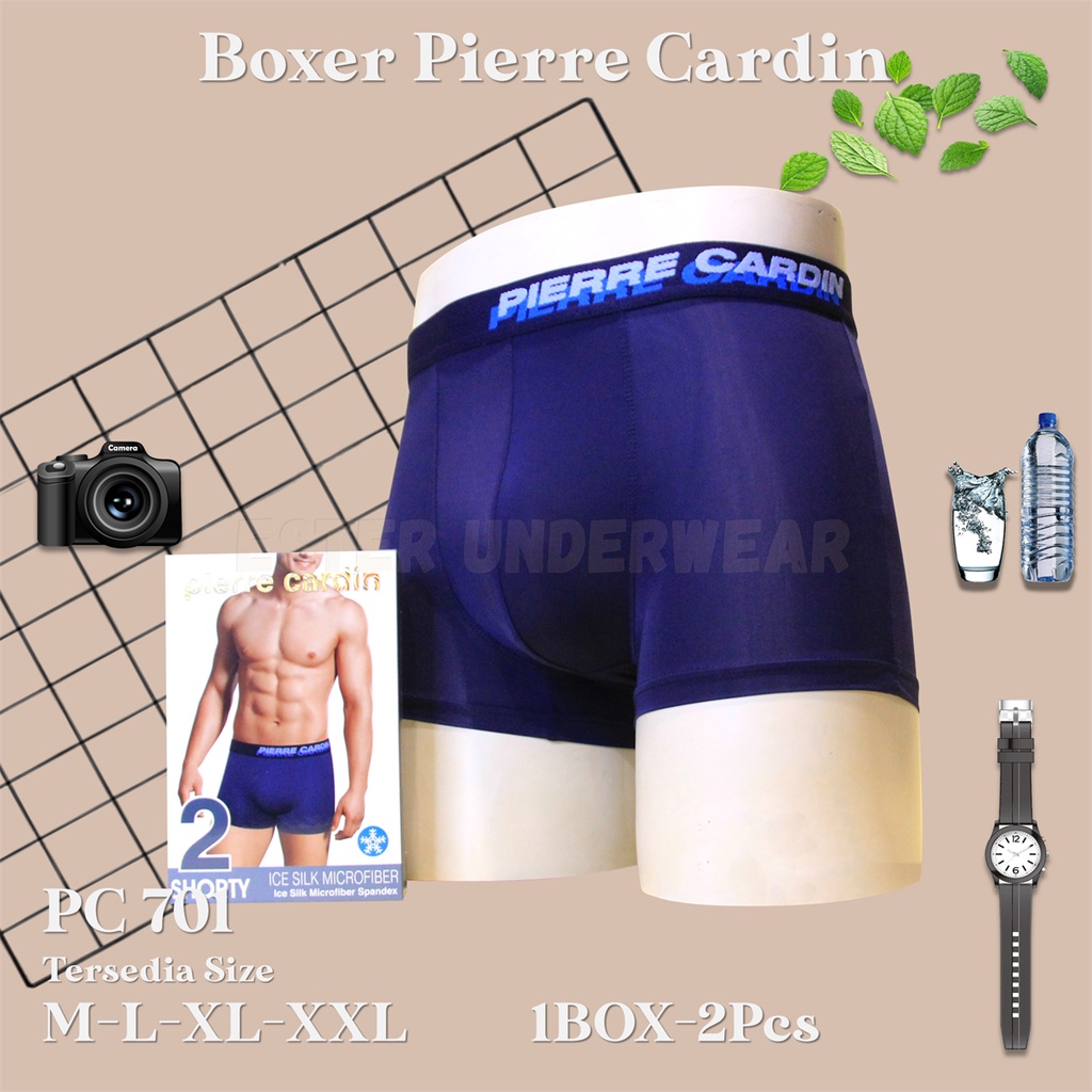 Pierre Cardin Celana Boxer Pria PC 701 1 Box isi 2Pcs