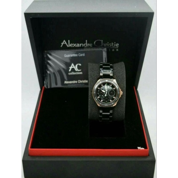 JAM TANGAN WANITA ALEXANDRE CHRISTIE CERAMIC AC2476 | AC KERAMIK 2476 NIGHT VISION ORIGINAL