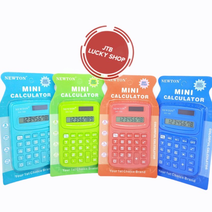 

PRODUK TERBATAS kalkulator mini NEWTON NT 188 pocket