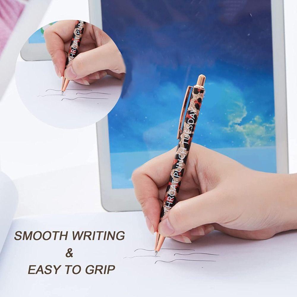 Preva Pena Lucu Hadiah Dengan Quotes Inspiratif Kreatif Alat Tulis Glitter Pen