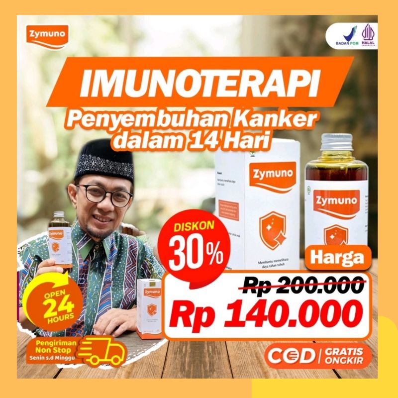 Jual Zymuno Vitamin Herbal Cegah Kanker Tingkatkan Daya Tahan Tubuh