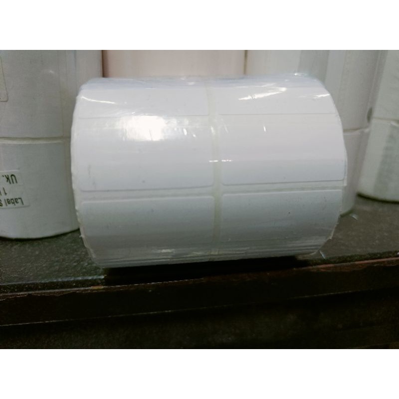 

KERTAS STICKER LABEL THERMAL 33X15 2 LINE ISI 2000PCS