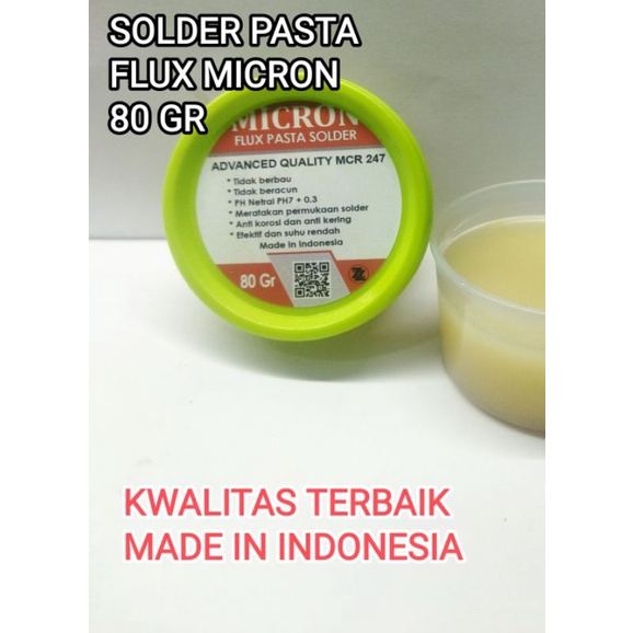 FLUX SOLDER PASTA FLUX MICRON MINYAK SOLDER PASTA