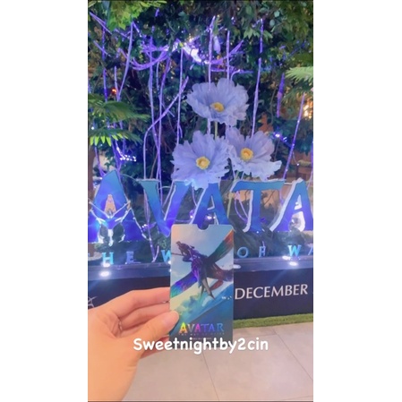 COLLECTIBLE TICKET CGV AVATAR