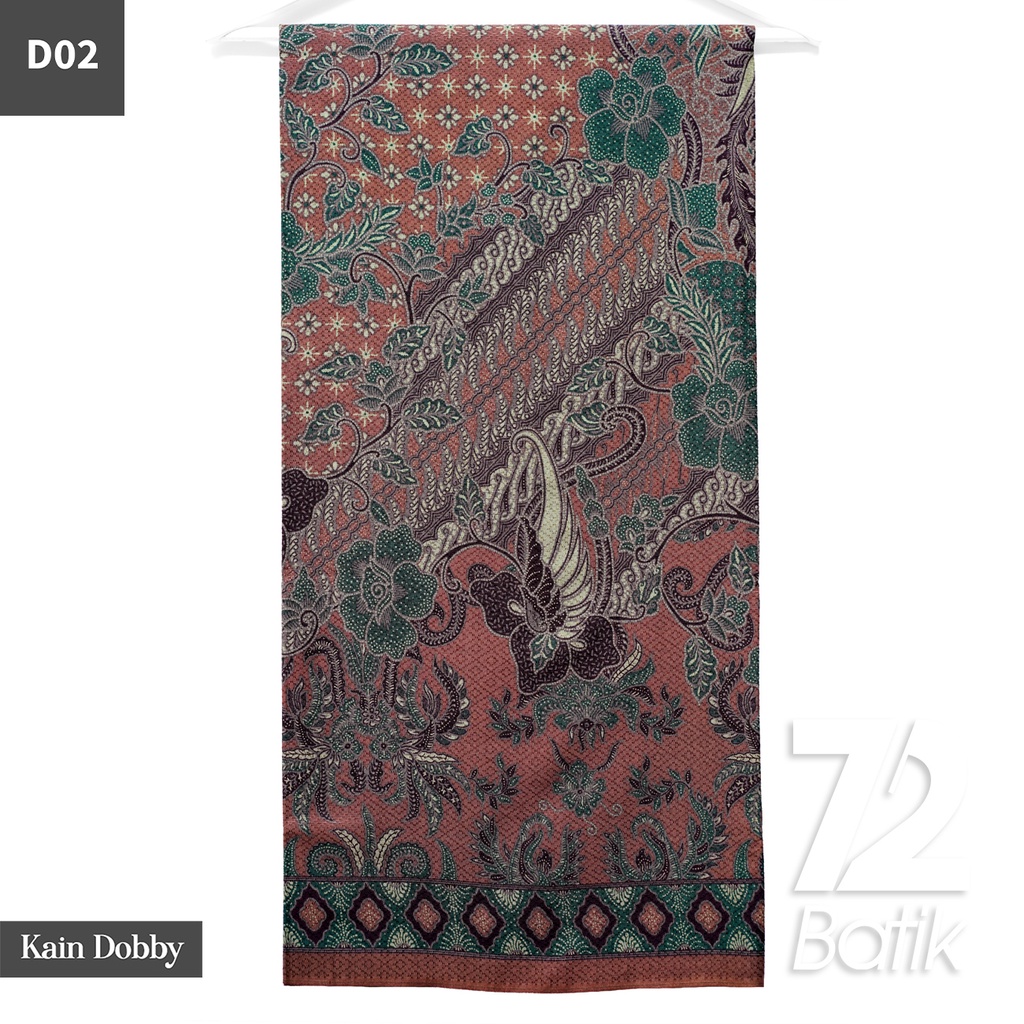 KAIN BATIK PREMIUM Dobby Motif Sayap Kawung Warna Rona Biru 722961 Cap 72 Jarik Jarit Samping Kebat Panjang Batik Dobby Modern Premium Bahan Seragam Batik Pernikahan Kantor Keluarga Murah Kamen Jadi Batik Bali Lembaran