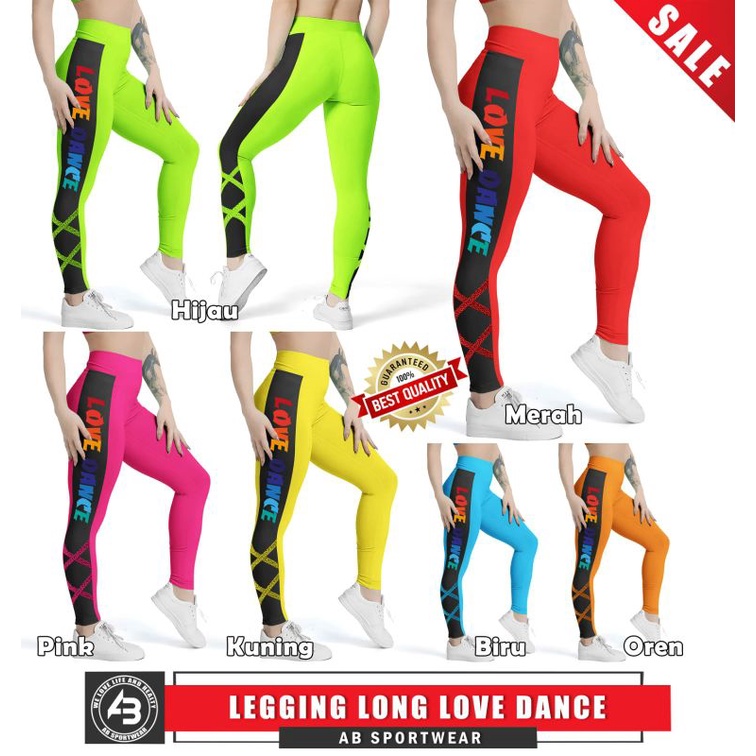 AB Sportwear Original - Legging Long Love Dance